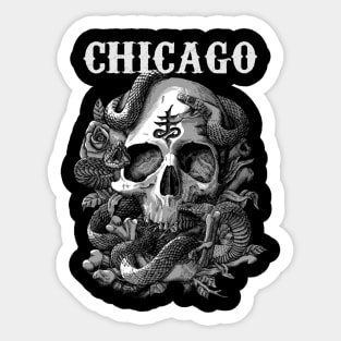 CHICAGO BAND DESIGN Sticker